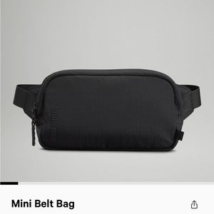 Lululemon mini belt bag